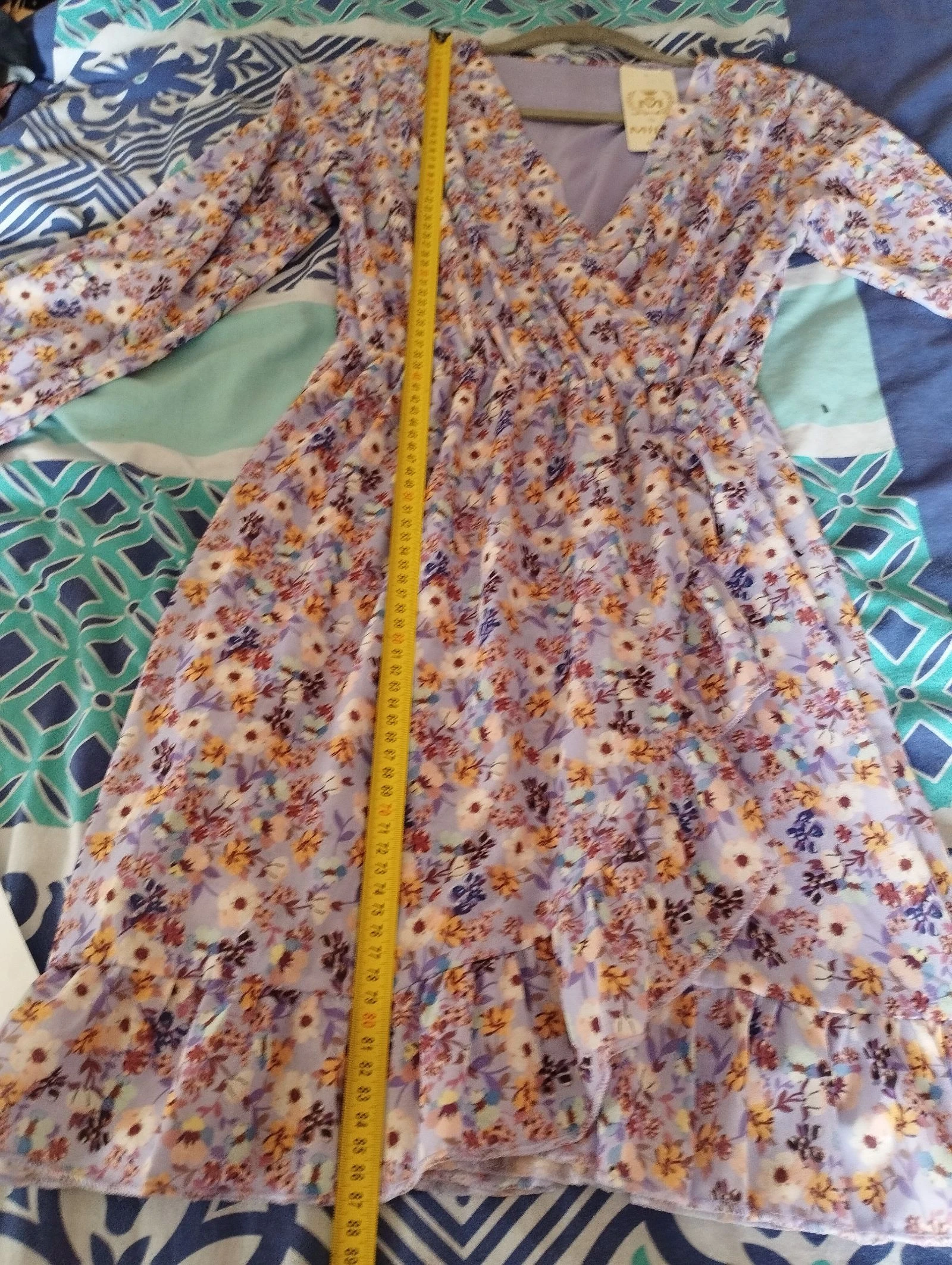 Mily Paris short purple floral dress one size fits all – photo 6